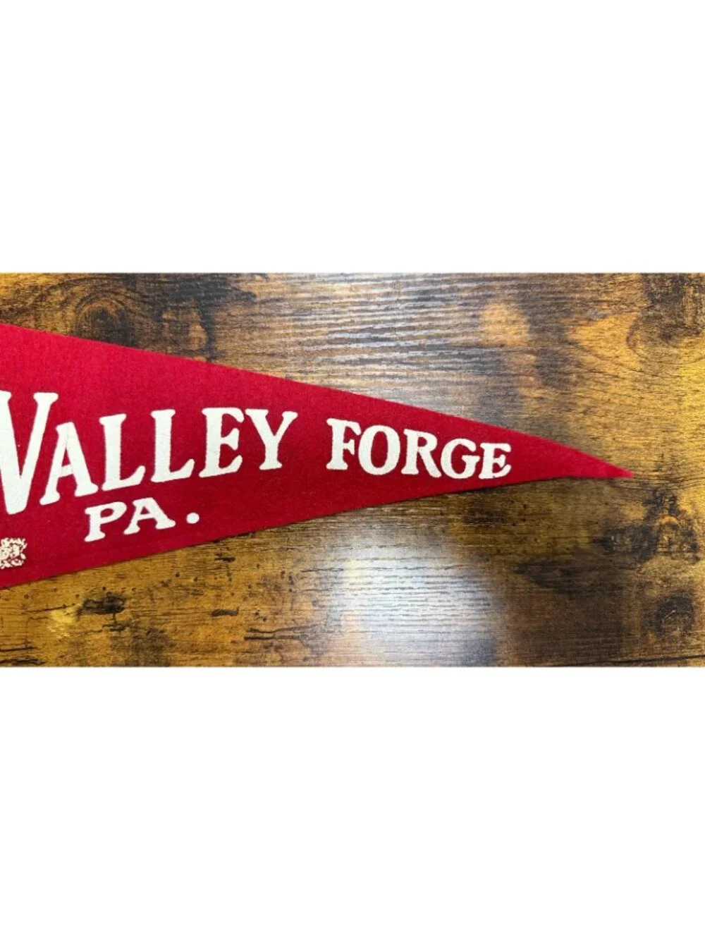 Vintage Valley Forge, Pennsylvania pennant